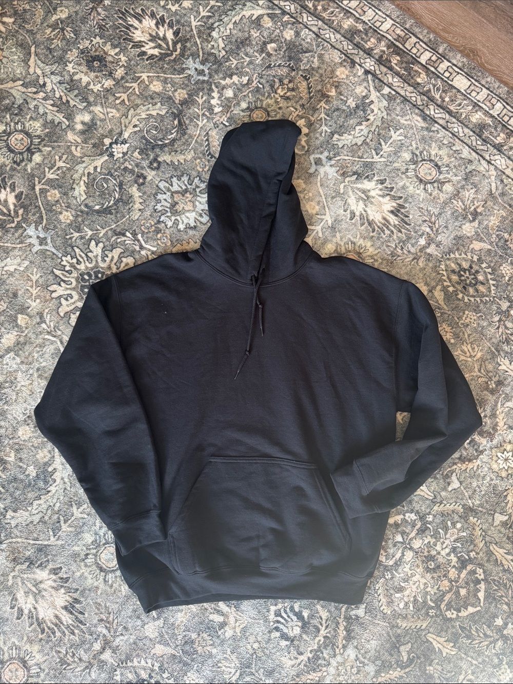 Gildan Black Pullover Hoodie